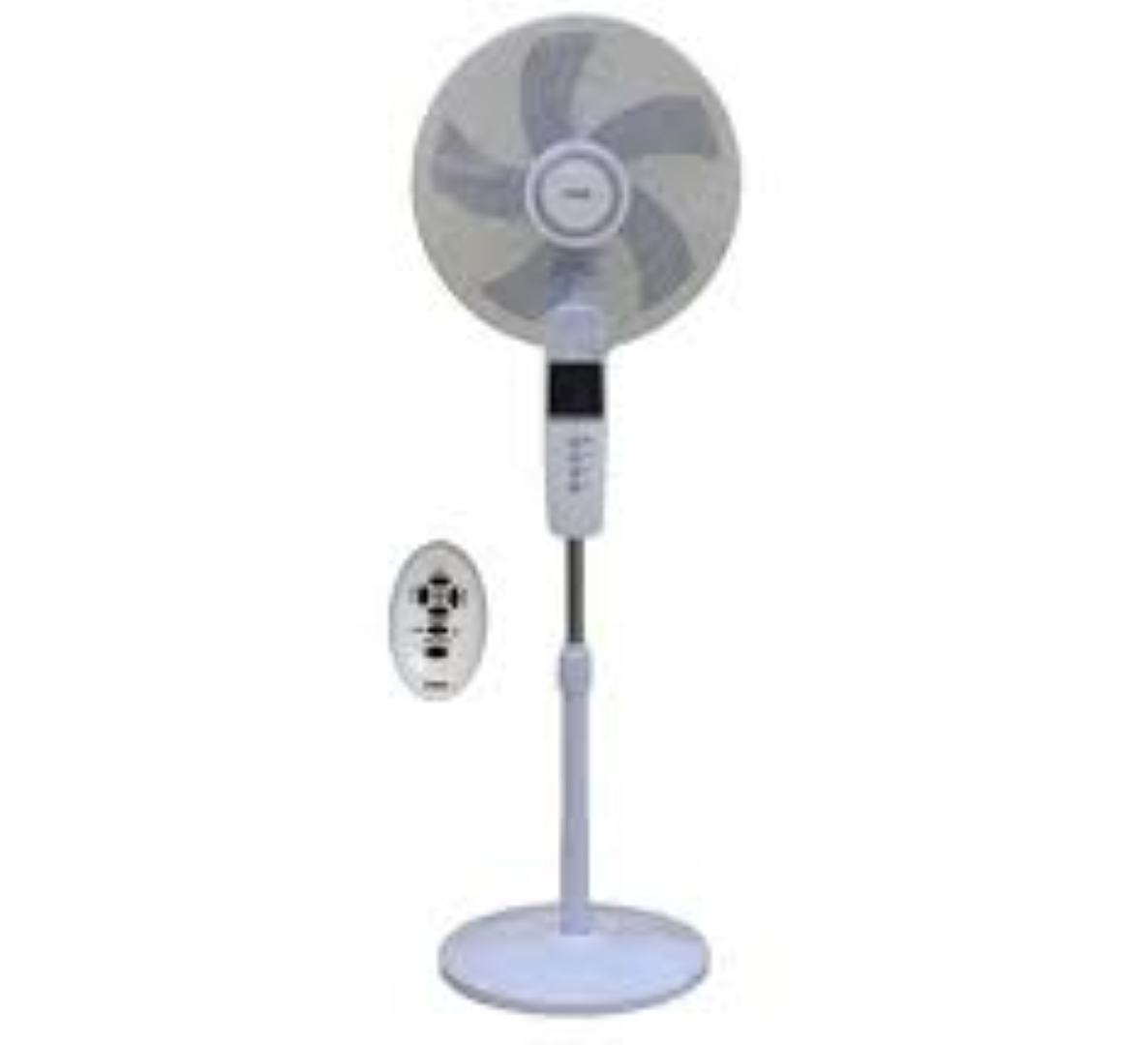 MIKA STAND FAN 16   WHITE &SILVER MFS1643R/WS